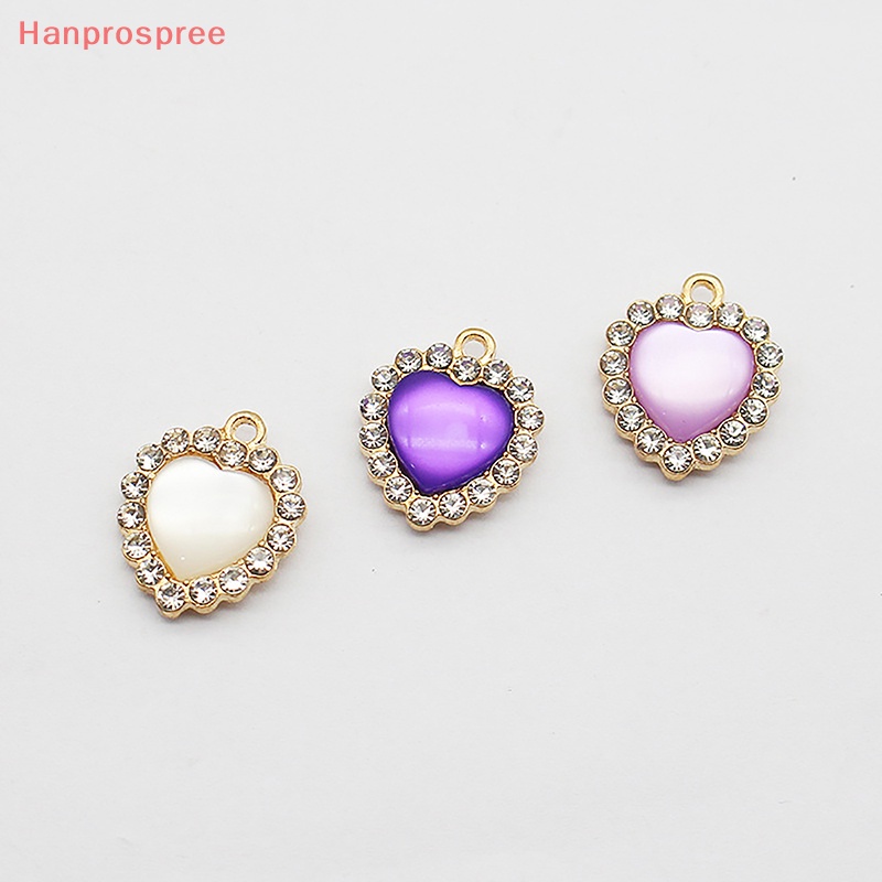 Phụ Kiện Trang Sức Treo Tường Hình Trái Tim Bằng Resin Màu Vàng Kim 18MM Kiểu Hàn Quốc