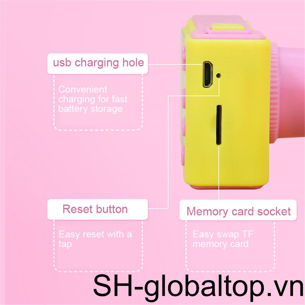 Máy Ảnh Kỹ Thuật Số Họa Tiết Hoạt Hình Dễ Thương Cho Bé