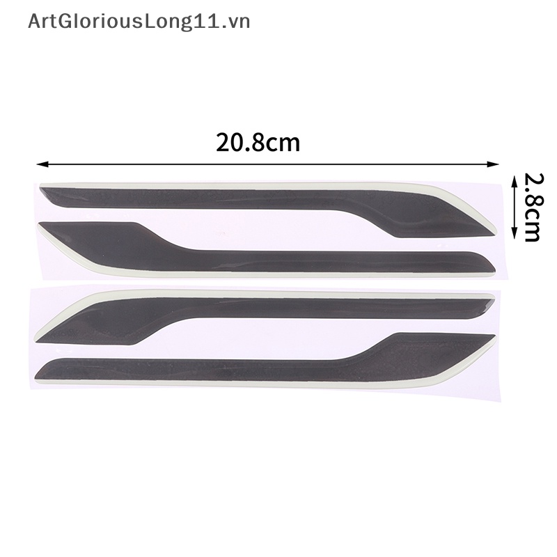 Bộ Miếng Dán Bảo Vệ Tay Nắm Cửa Dạ Quang Cho Model 3 / Y