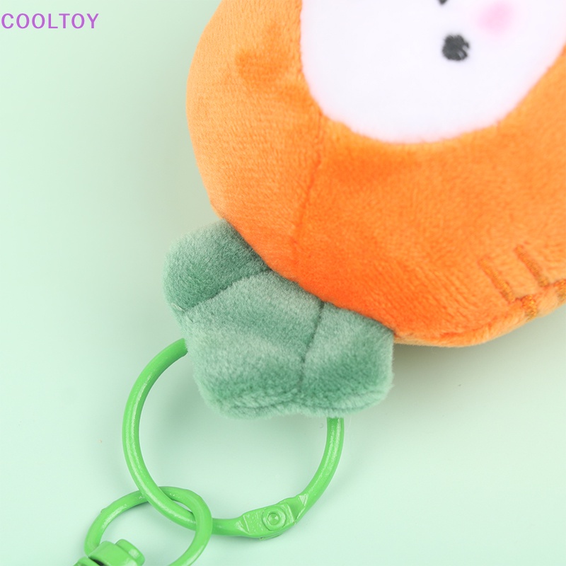 Móc Khóa Hình Trái Cây Hoạt Hình Nhồi Bông Đáng Yêu