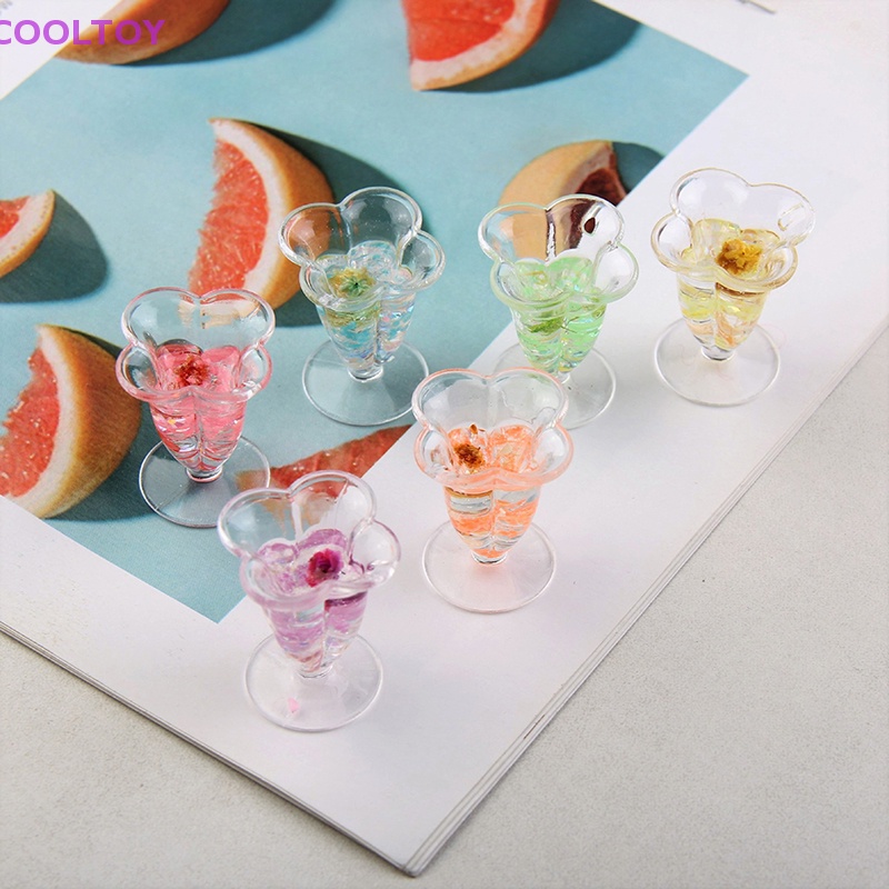 Bộ 2 Miếng Dán Trang Trí Điện Thoại / Cốc Kem / Đồ Uống Bằng Gel Resin Hình Hoa Hoạt Hình DIY