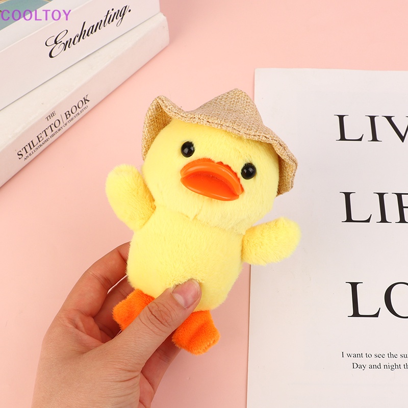 1 Móc Khóa Vịt Nhồi Bông 13cm Dễ Thương