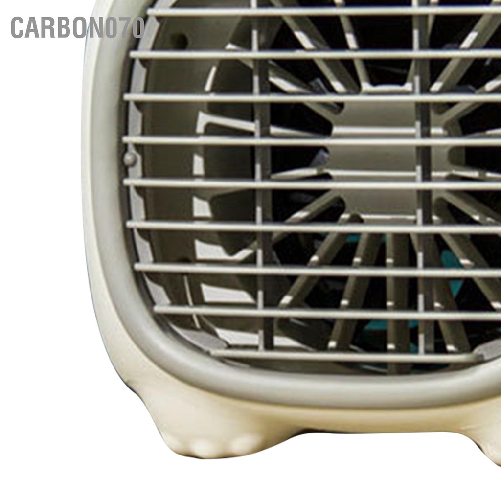 [Hàng Sẵn] Quạt Phun Sương Mini Để Bàn USB 3 cấp độ Tay Cầm Hoạt Hình Dễ thương Cho Văn Phòng Trường Học【Carbon070】