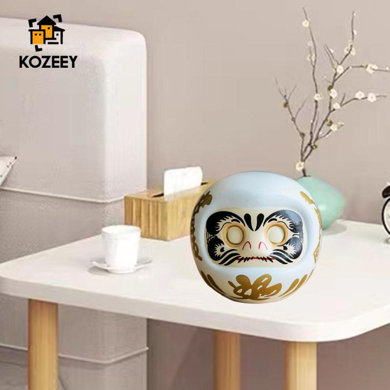 Búp bê Daruma KOZEEY phong cách Nhật Bản trang trí nhà hàng/ phòng ngủ