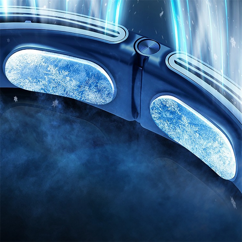 Quạt Làm Mát Đeo Cổ Không Cánh Sạc Cổng USB Thiết Kế Nhỏ Gọn