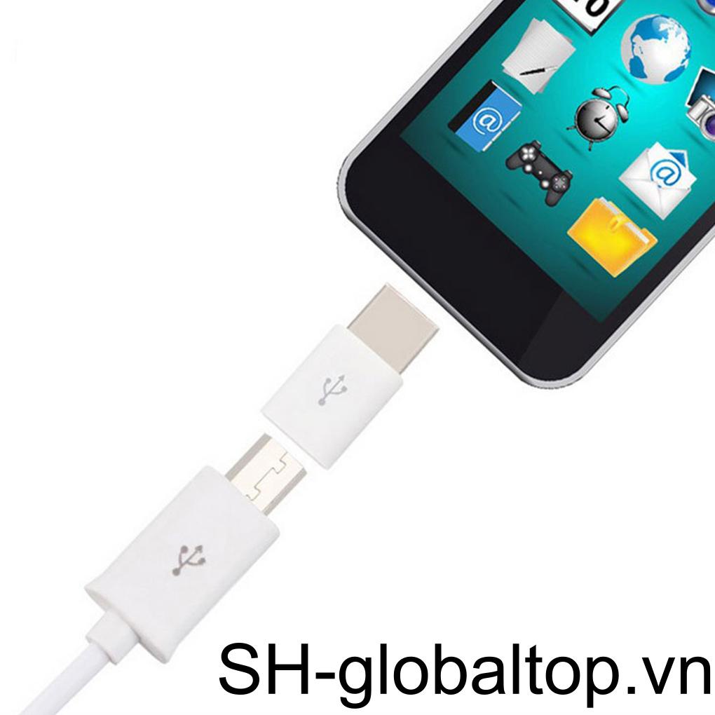 Đầu Chuyển Đổi Micro USB Sang USB C Cho Điện Thoại Di Động A7