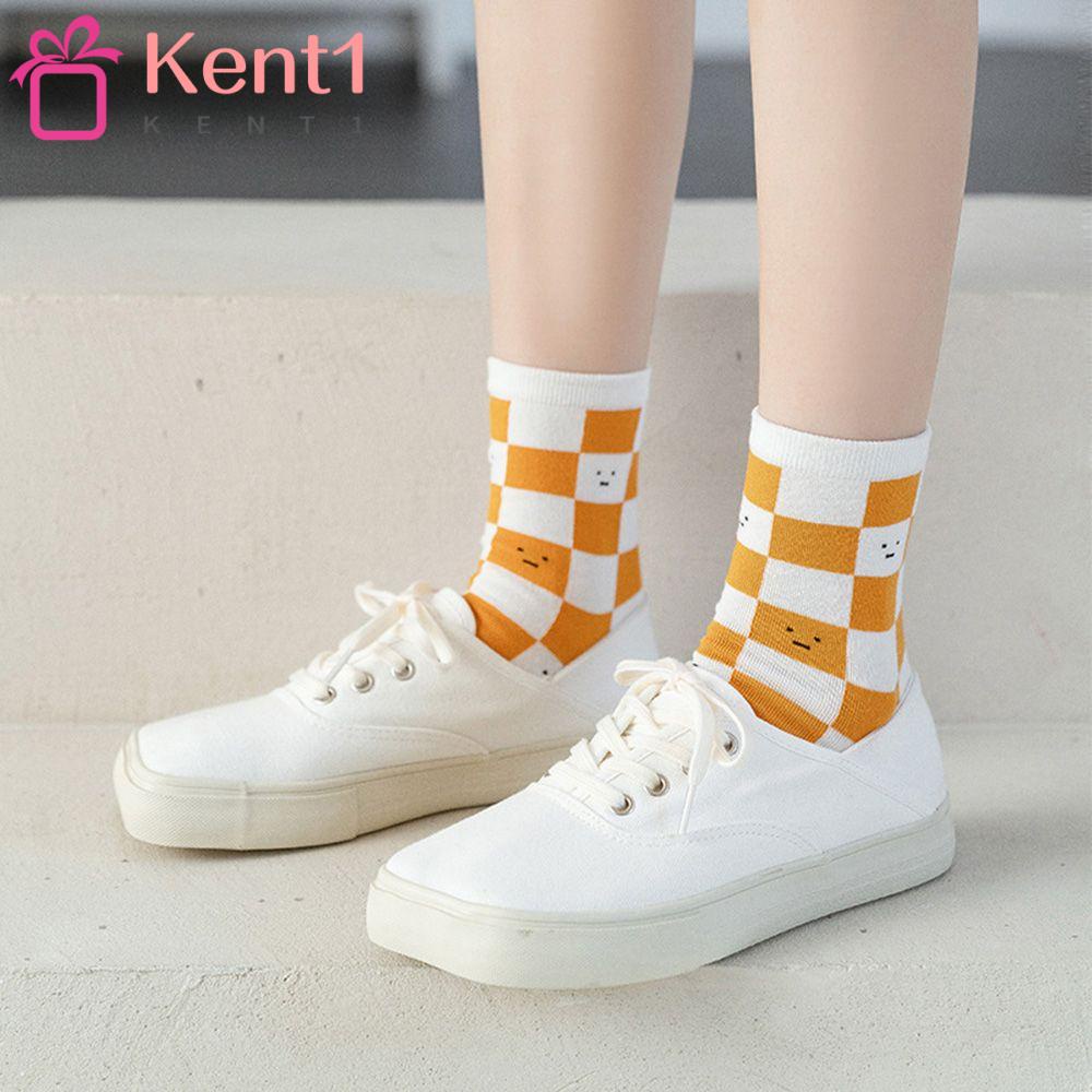 1 Đôi Tất Ống Thoáng Khí Thấm Hút Mồ Hôi Thời Trang