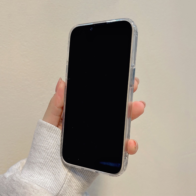 Ốp Điện Thoại Cứng Chống Sốc Tráng Gương Hình Thú Hoạt Hình Cho iPhone 14 13 12 11 Pro Max 14 Plus