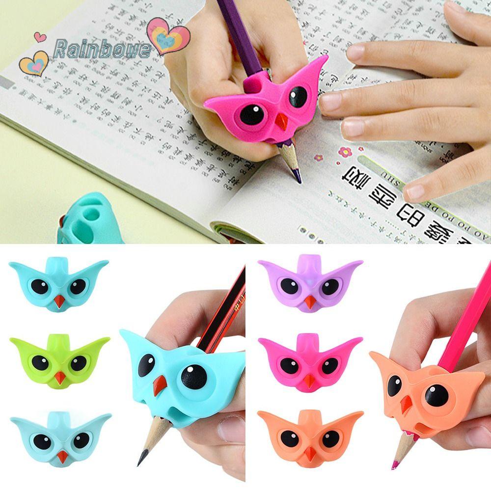 Giá Đỡ Bút Chì Điều Chỉnh Tư Thế Cầm Viết Màu Cầu Vồng Dành Cho Học Sinh