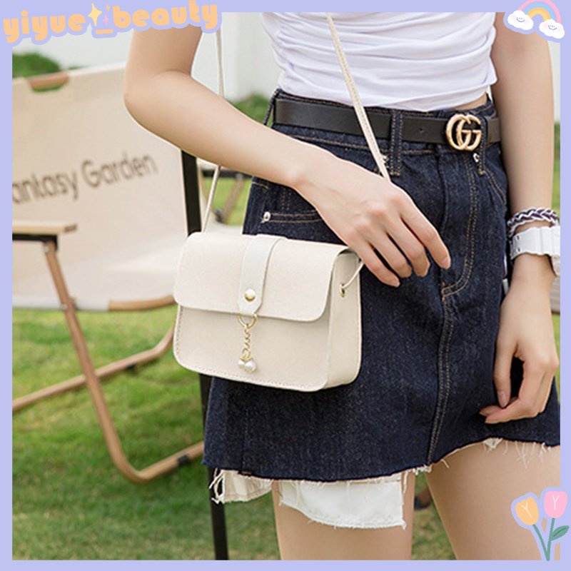 Ví Túi Đeo Vai Bằng Da Đựng Điện Thoại Siêu Nhẹ Dễ Thương Cho Bạn Gái