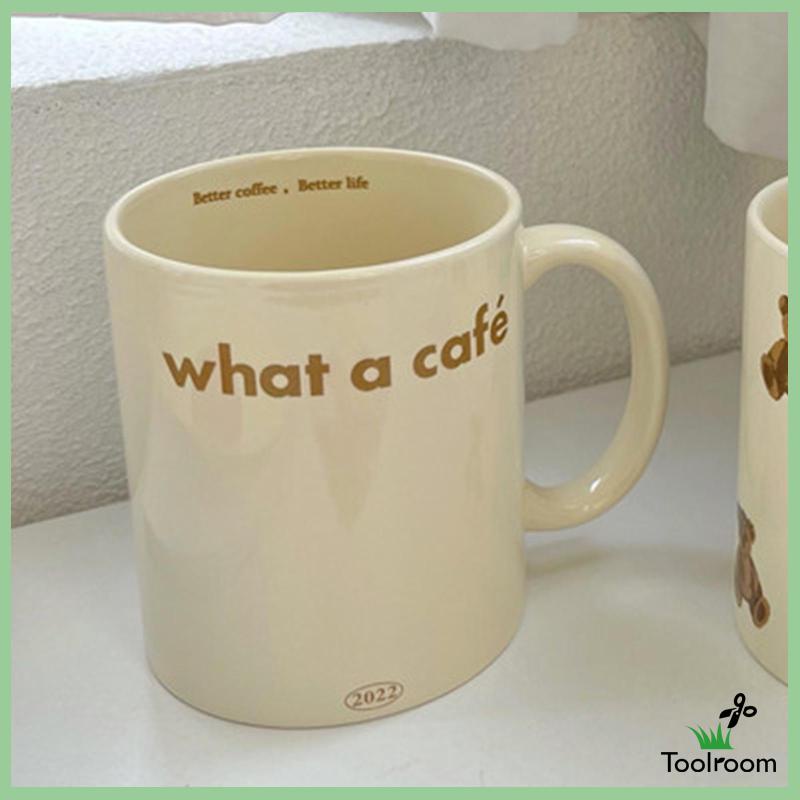 Cốc Sứ Uống Trà Có Tay Cầm Tiện Dụng Cho Nhà Bếp