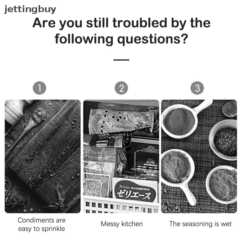 Hộp Đựng Gia Vị 5 Ngăn 5 Trong 1 Bằng Nhựa Trong Suốt Có Nắp Cho Tiệc BBQ