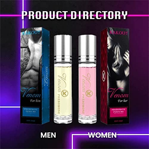 Nước Hoa Pheromone Dạng Lăn Tinh Dầu Hương Cologne Quyến Rũ Cho Nam Nữ