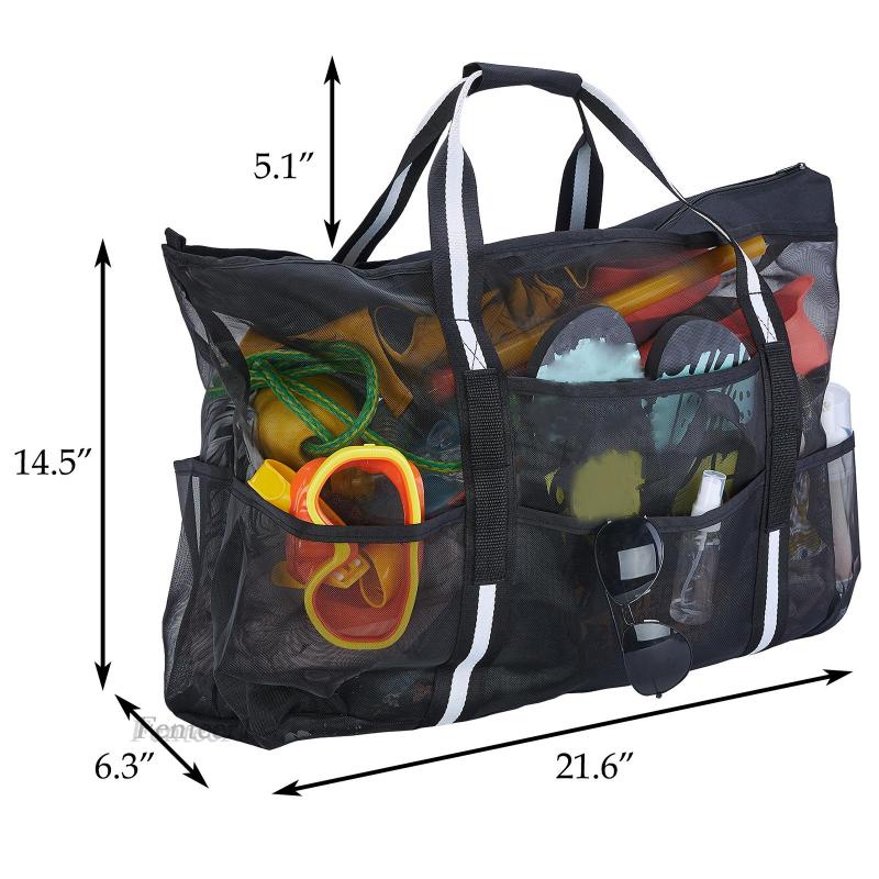 [Fenteer1] Túi Lưới Đựng Đồ Chơi Bơi Lội Ngoài Trời Cho Trẻ Em