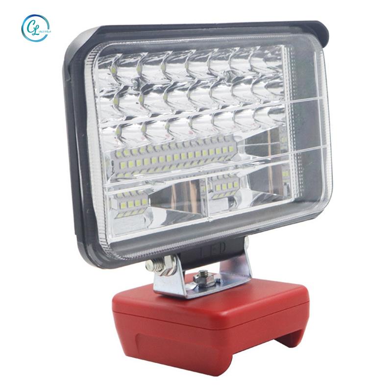 Đèn Pin Hai Cổng USB Chuyên Dụng Cho Milwaukee M18 14.4V 18V Li-Ion