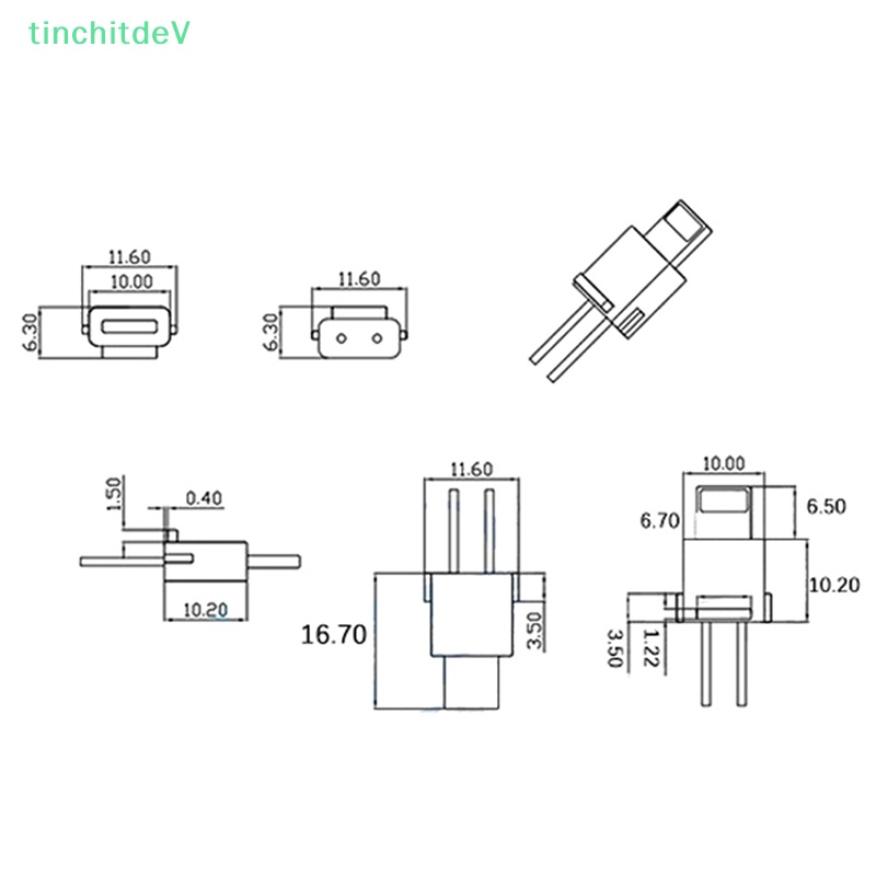 Ổ Cắm Nối Dây Điện Giao Diện Sạc Cổng Cái Chống Nước Cho IOS