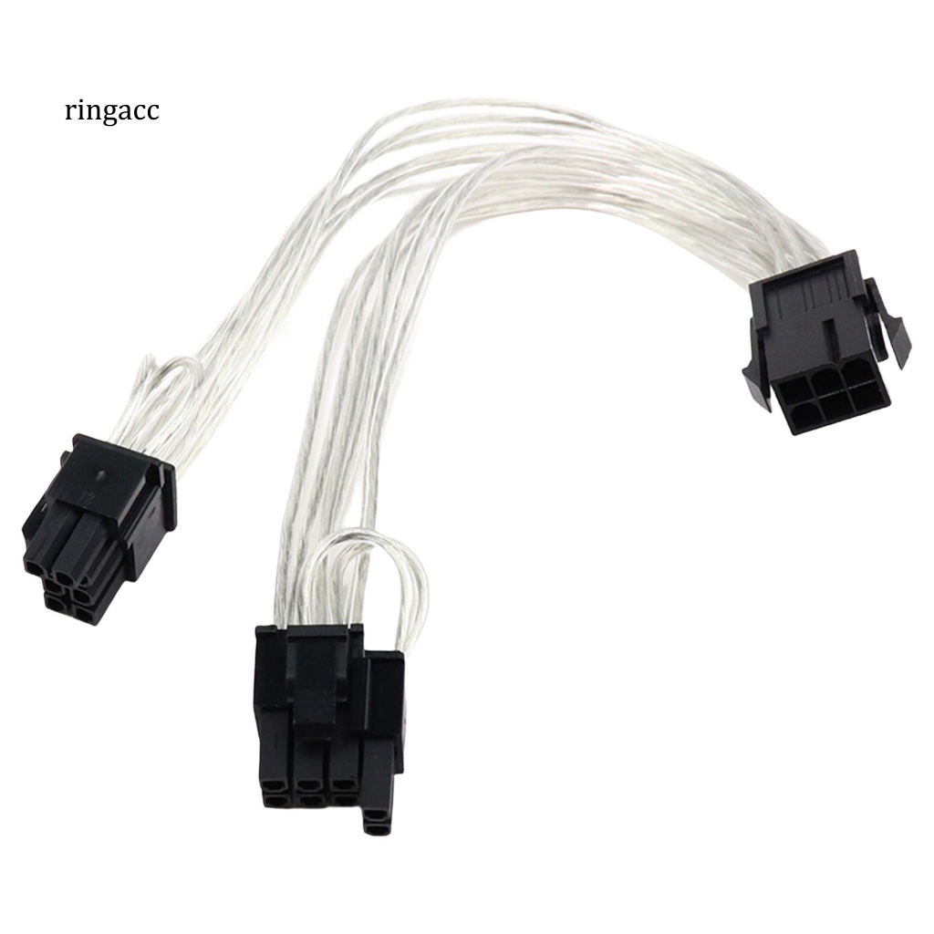 Cáp Chuyển Đổi Nguồn Điện 21cm 6Pin / 8Pin Sang Dual 8Pin Chuyên Dụng Cho Máy Tính Ốp