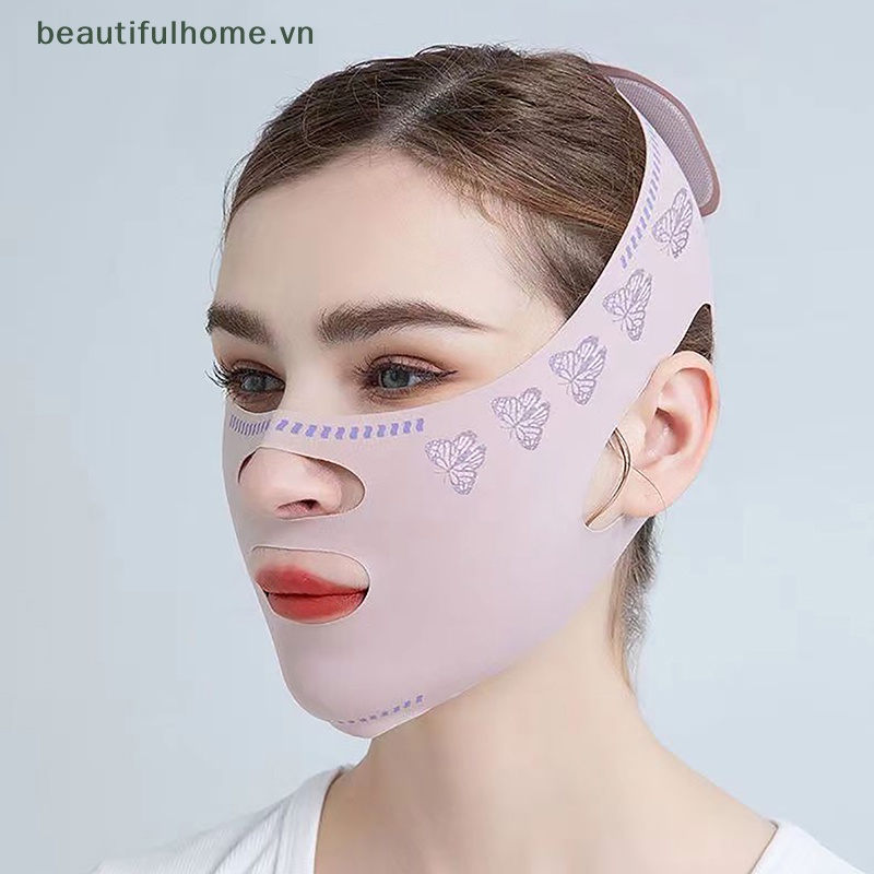 Đai Đeo Nâng Cơ Mặt Tạo Cằm Chữ V Chống Nếp Nhăn Lifg