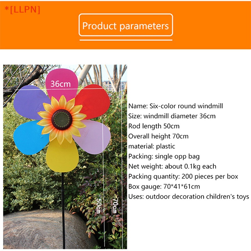 Bánh Xe Hoa Hướng Dương Dễ Thương Dùng Trang Trí Vườn / Tiệc Tùng