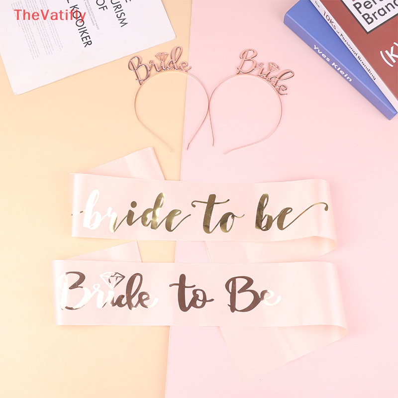 1 Set Băng Đô Cài Tóc Cho Cô Dâu Ngày Cưới