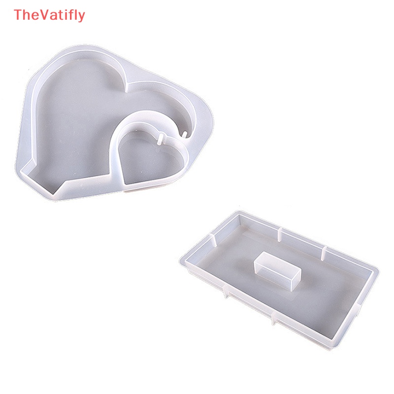 Khuôn Silicone Làm Khung Ảnh [Thevalifly] Với Đế Bán Vĩnh Viễn Hình Trái Tim Bán Chạy