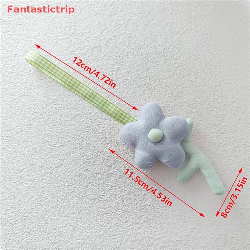 Móc Khóa Hình Bông Hoa Màu Kẹo Ngọt Mới