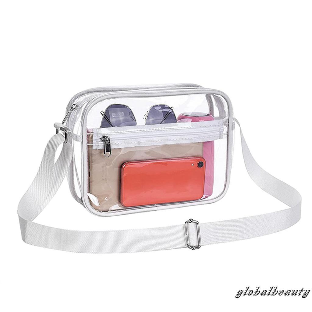 Gb Túi Đeo Chéo Trong Suốt Khóa Kéo Thể Thao Đi Làm / Lễ Hội