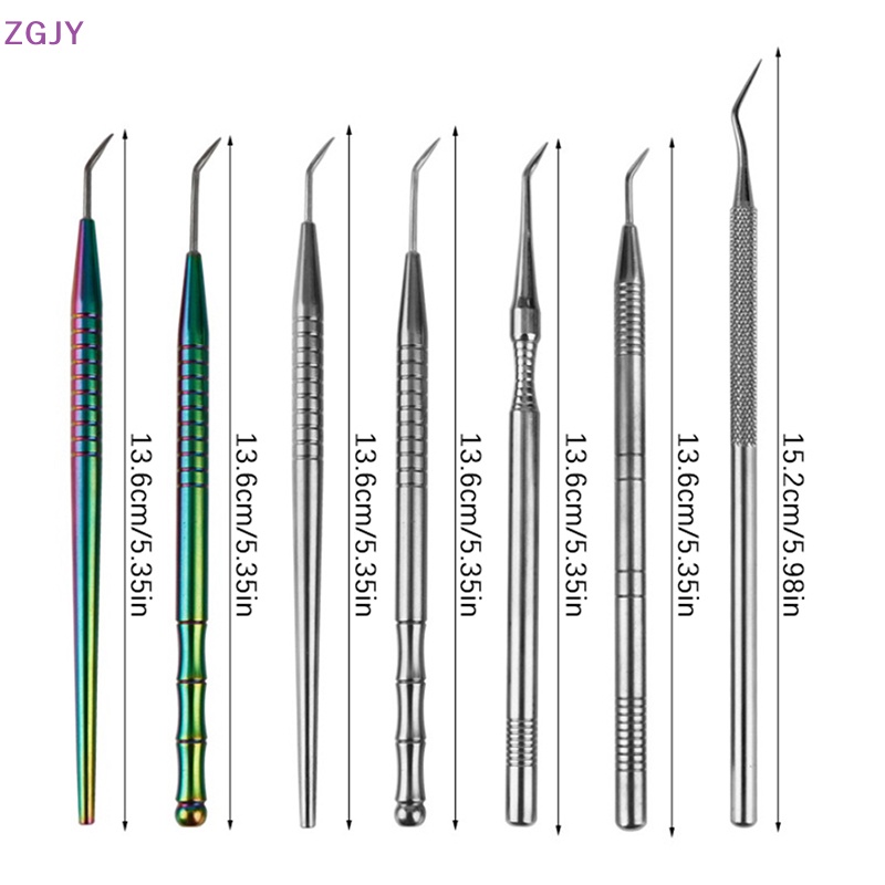 1 Que Vệ Sinh Lông Mi Bằng Thép Không Gỉ ZGJY Mới