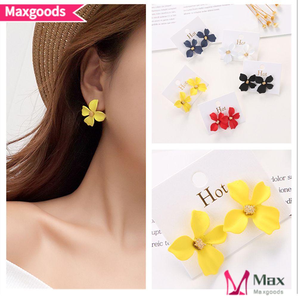 Bông Tai Hoa MAXG Dáng Dài Phong Cách Bohemia Sang Trọng Thời Trang Cho Nữ