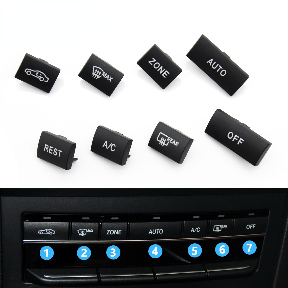 Vỏ Nút Điều Khiển Nhiệt Độ AC Cho BENZ E Class W212 W207 E200 E250 E300 E350 E400 E500