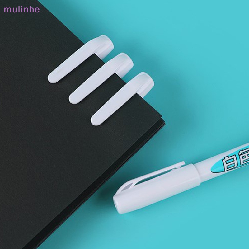 1 / 3 Bút Lông Màu Trắng Ngòi 1mm Chống Thấm Nước