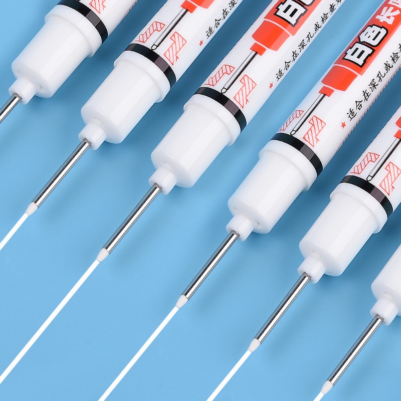 Bút Đánh Dấu Hai Đầu 20mm Màu Trắng Kháng Nước Nhanh Khô