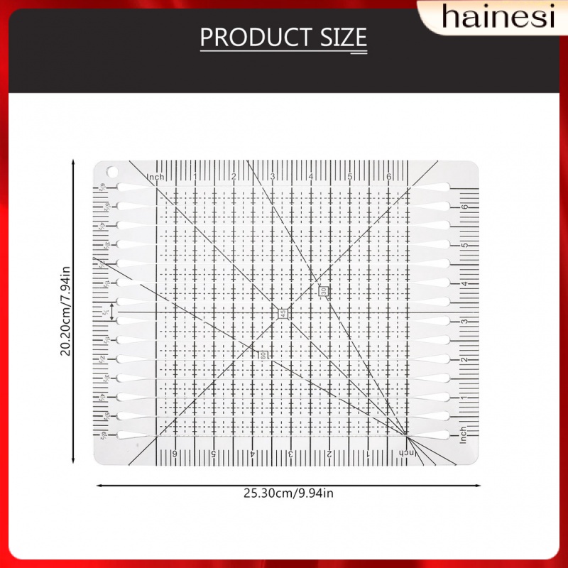 Thước Đo Cắt Giấy Thủ Công Chuyên Dụng Cho Thợ May