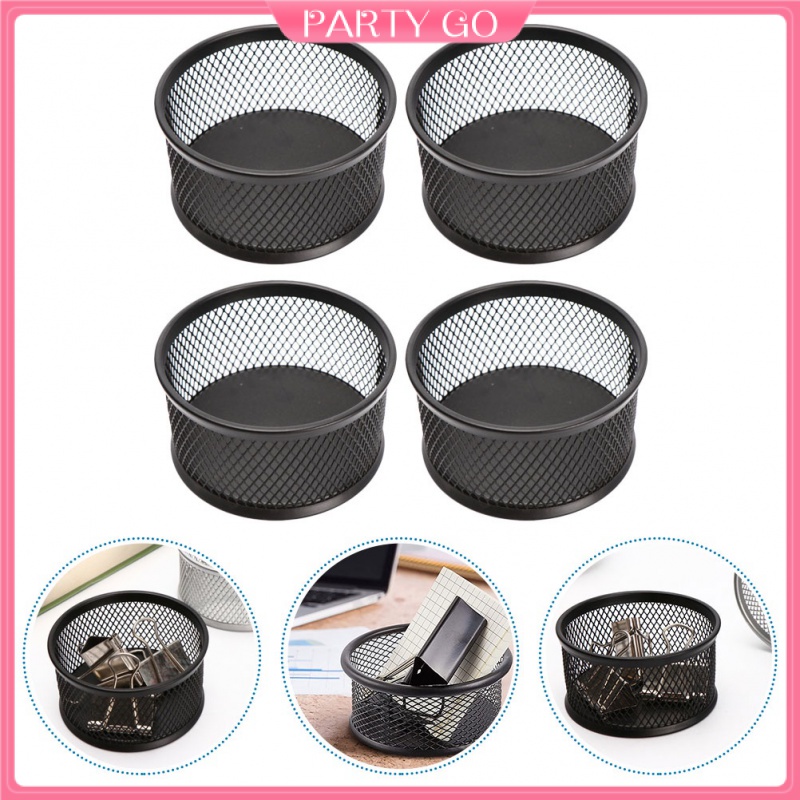 Bộ 4 Giá Đỡ Kẹp Giấy Bằng Kim Loại Tiện Dụng Cho Văn Phòng
