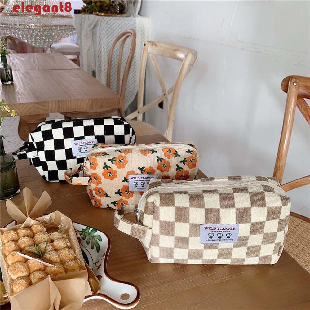 Túi Đựng Bút Chì / Mỹ Phẩm Sức Chứa Lớn Tiện Dụng Cho Nữ