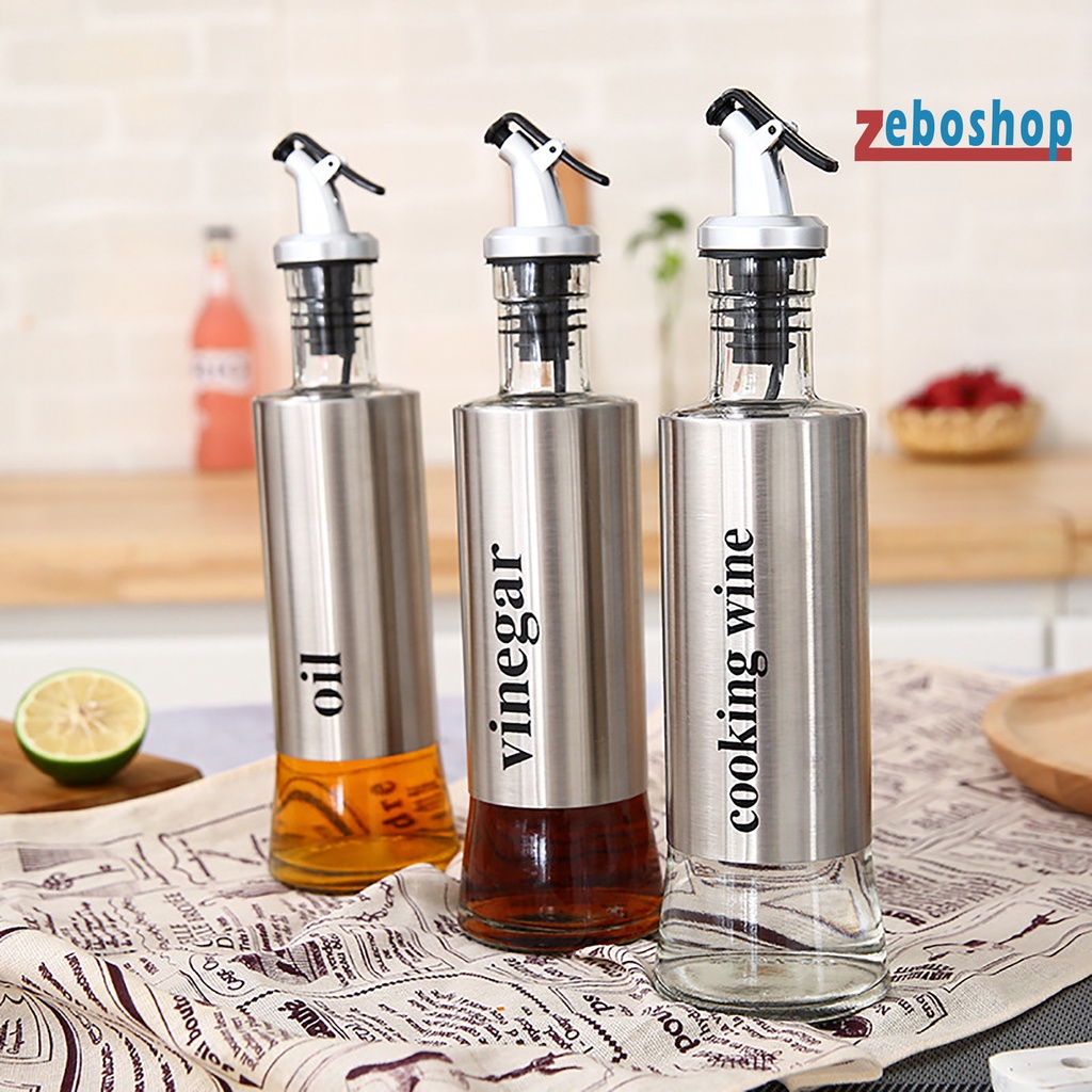 Lọ Đựng Gia Vị Bằng Thép Không Gỉ Tiện Dụng Cho Nhà Bếp