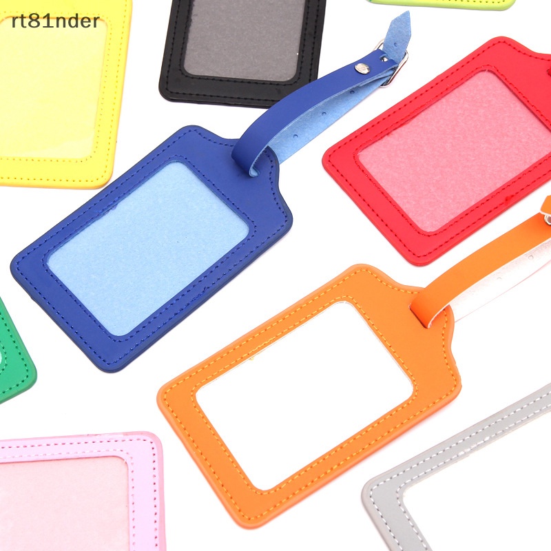 Rt Nhãn Đánh Dấu Hành Lý Bằng Da Pu Nhỏ Gọn Tiện Dụng