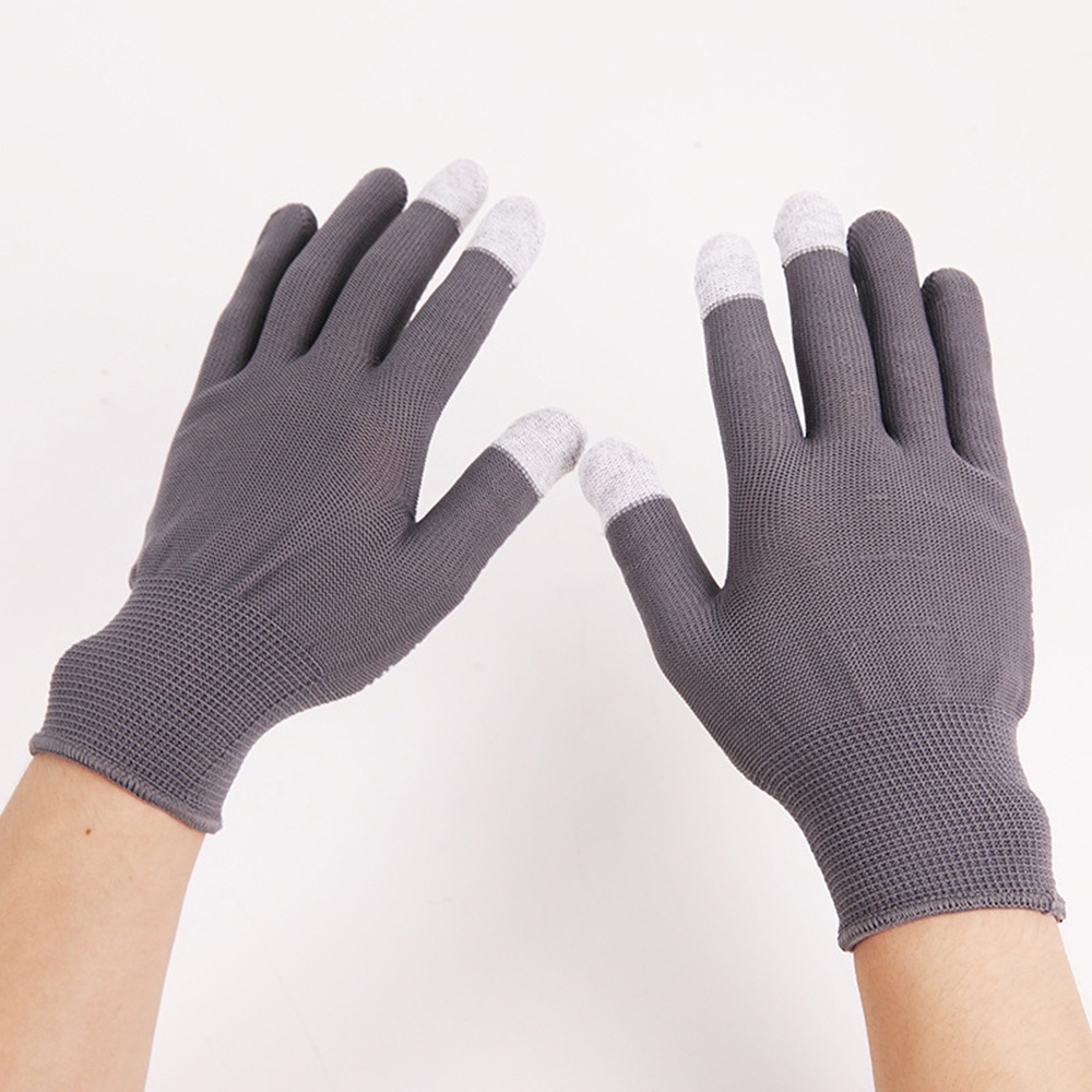 Găng Tay Lái Xe Chống Trượt Thoáng Khí Có Thể Chạm Màn Hình Cảm Ứng