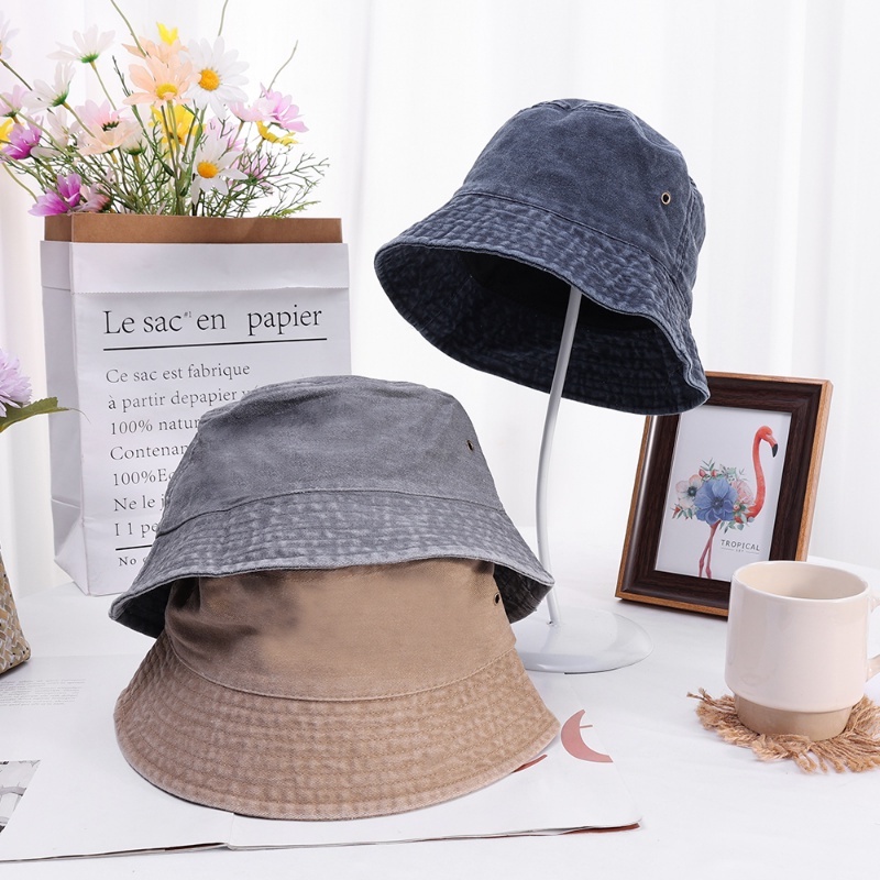 Nón Tai Bèo Denim Chống Nắng Thoáng Khí Thời Trang Mùa Hè Cho Nam Và Nữ