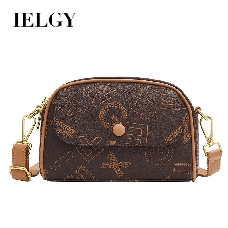 Túi Đeo Chéo mini In Họa Tiết Khối Màu Sắc Phong Cách Cổ Điển Thời Trang Cho Nữ