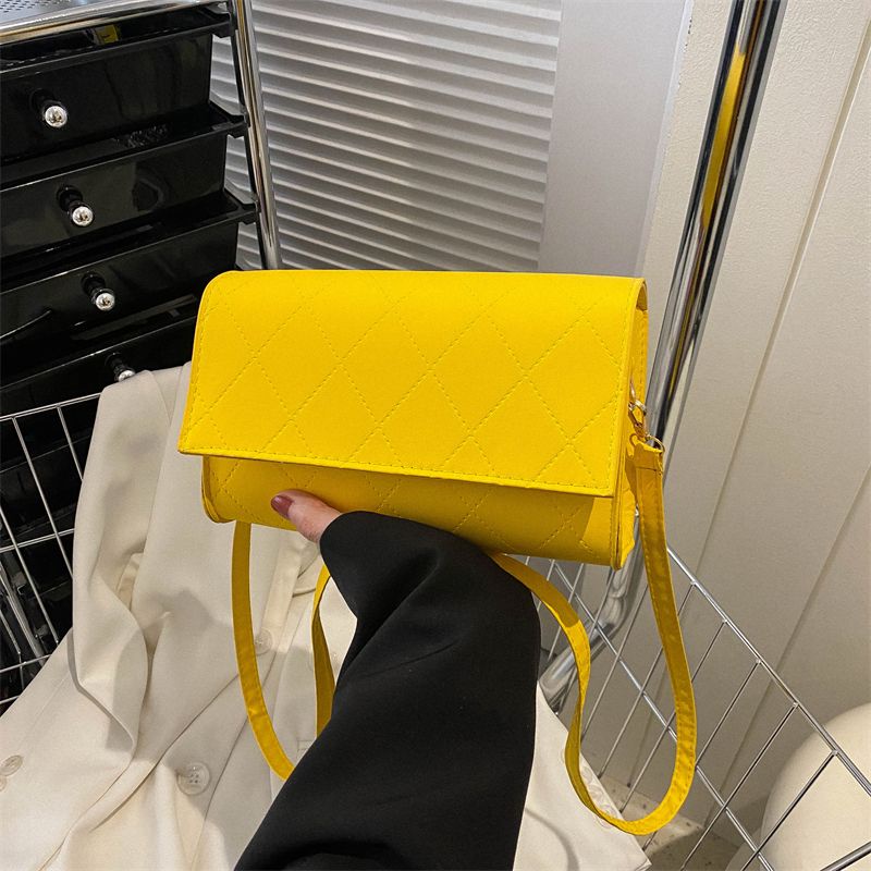 Túi Xách Đeo Vai Hình Vuông Cỡ Nhỏ Phối Dây Đeo Sợi Xích Phong Cách Phương Tây Thời Trang Cao Cấp Cho