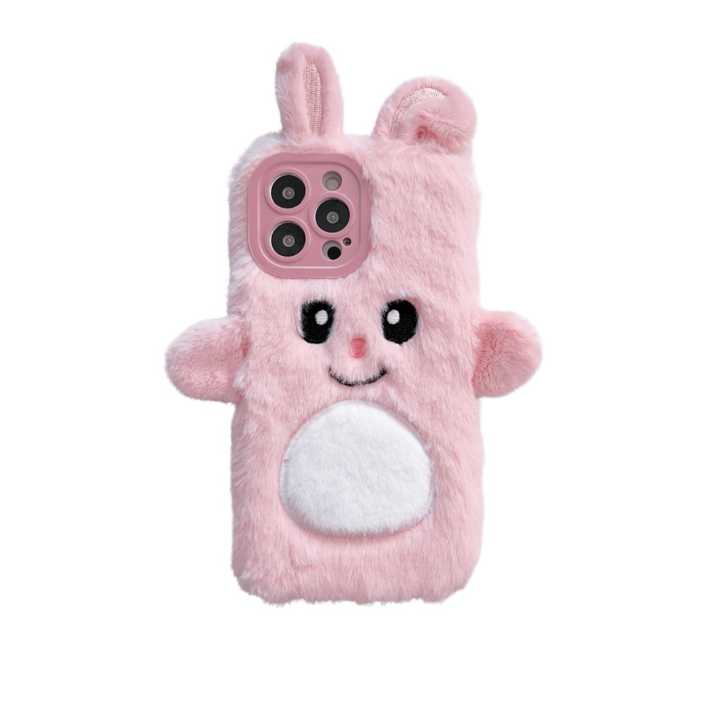 Ốp Điện Thoại Lông Thỏ Cho OPPO Reno 7 7Z 7 Pro 8 8Z 8T 8 Pro 6 6Z 6 Pro 5 5Z 5 Pro 5F 4 4F 4 Pro 4Z 4SE 3 2 2Z 2F LITE
