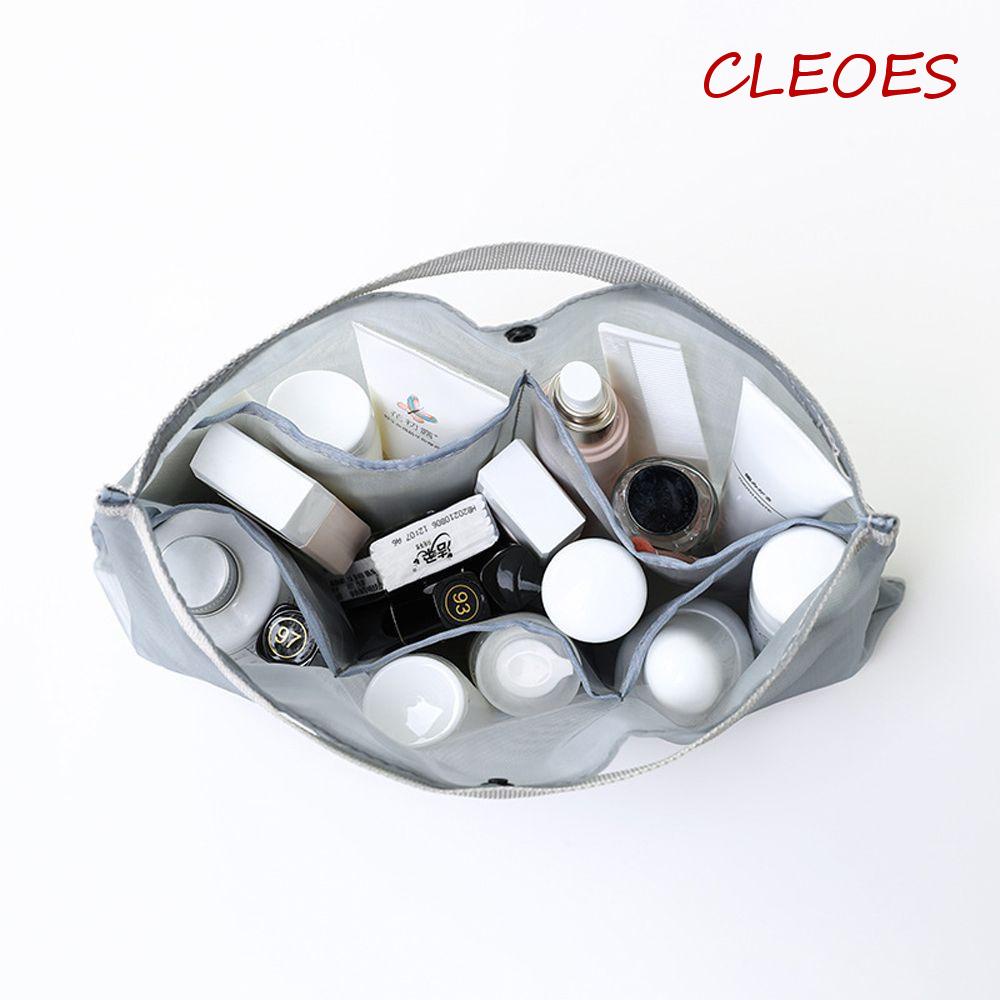 Túi Vải Đựng Mỹ Phẩm CLEOES Thiết Kế Đơn Giản Thời Trang Theo Phong Cách Nhật Bản Ốp