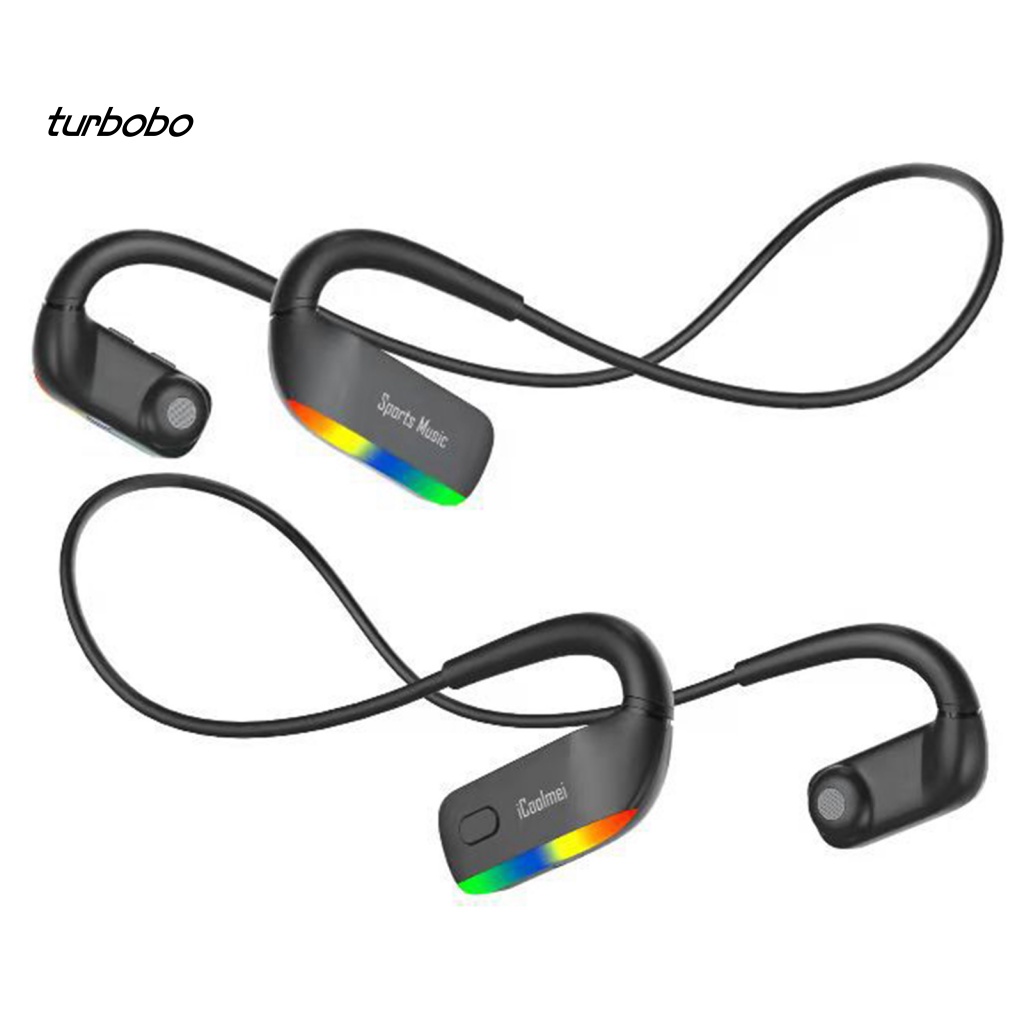 Tai Nghe Bluetooth Thể Thao turbobo Có Móc Vành Tai Tích Hợp Bộ Nhớ