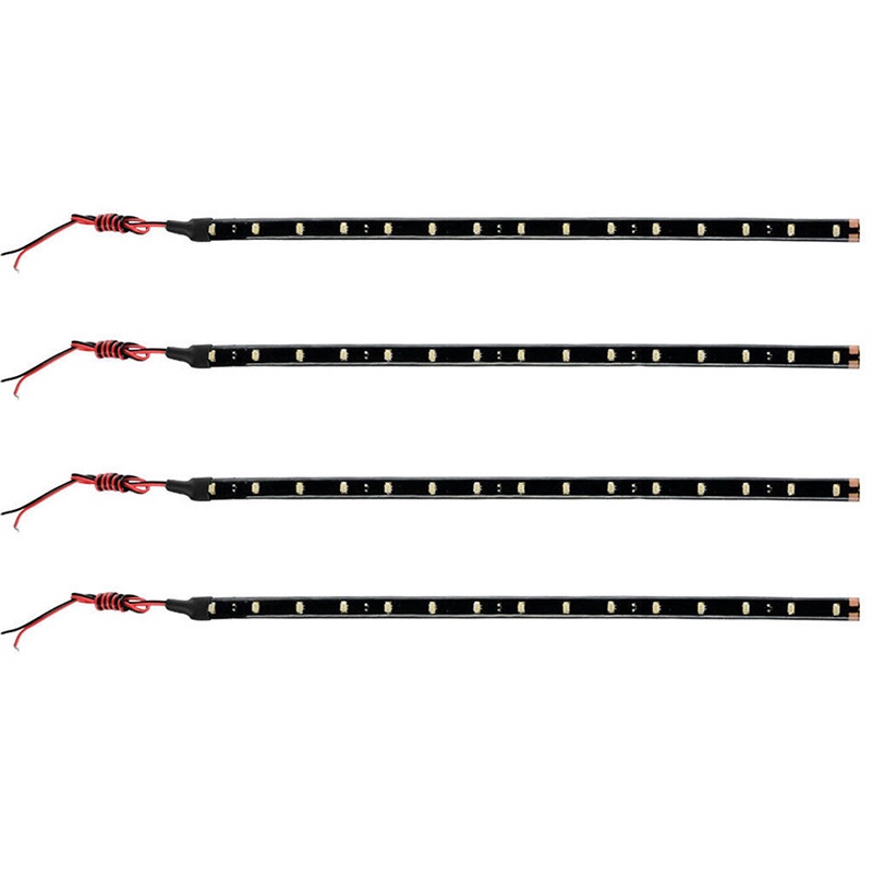 Set 4 Dây Đèn LED 30cm Chống Thấm Nước Trang Trí Xe Hơi