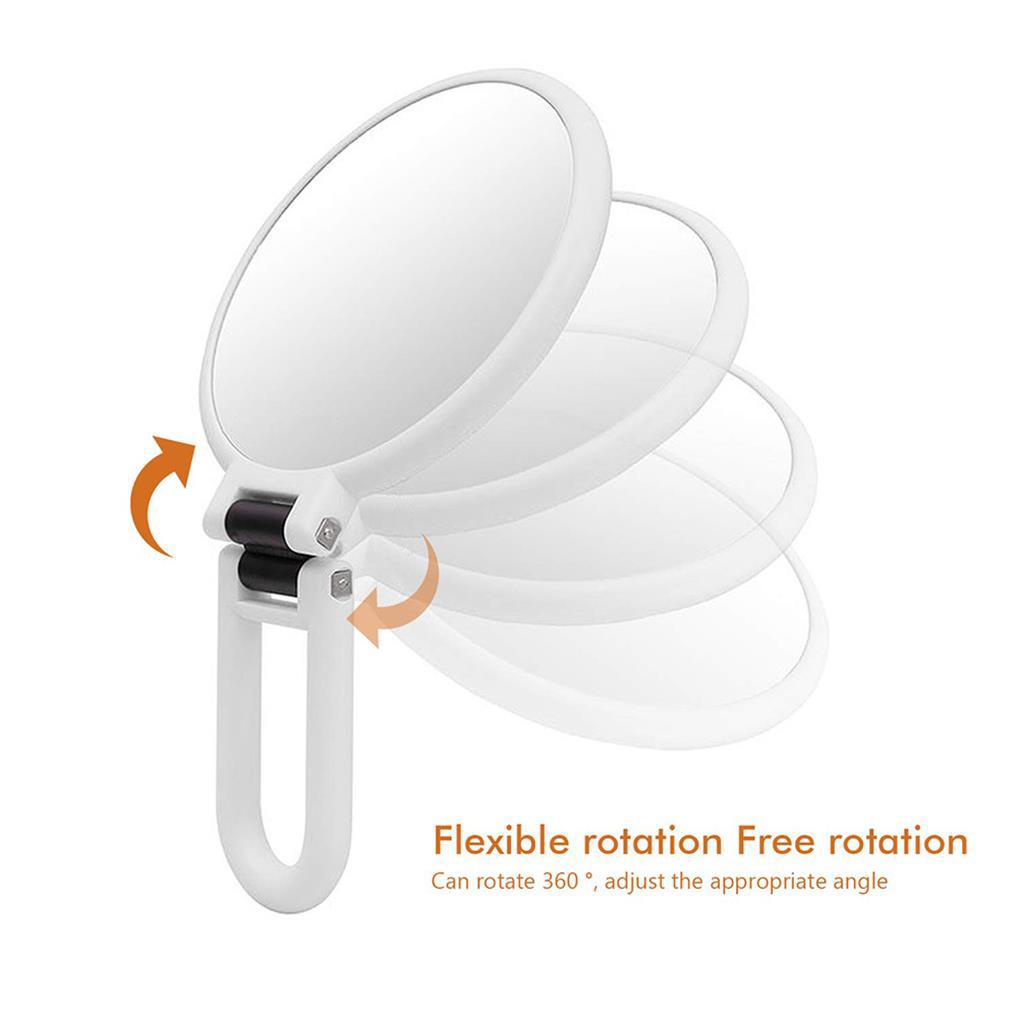 Gương Trang Điểm Cầm Tay Gấp Gọn Tiện Lợi Du Lịch