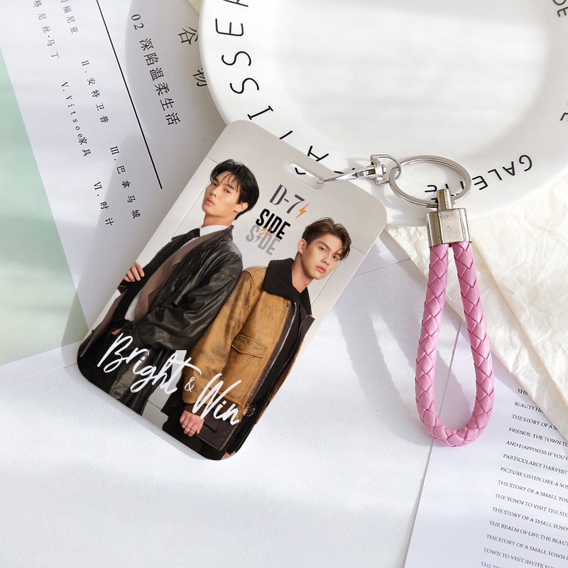 GeminiFourth MeenPing TutorYim BrightWin FirstKhaotung PondPhuwin SatangWinny Lanyards Card HOLDER