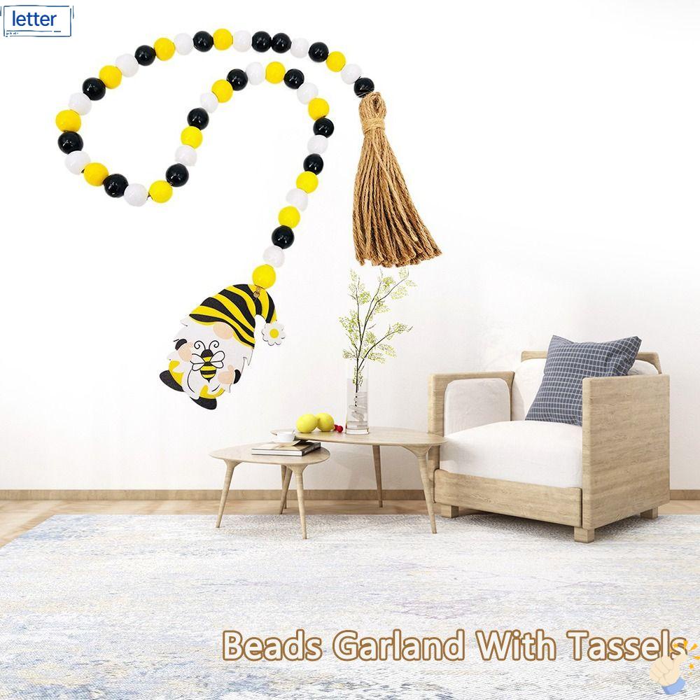 Vòng Hoa Tua Rua Treo Tường Trang Trí Nhà Cửa Mới