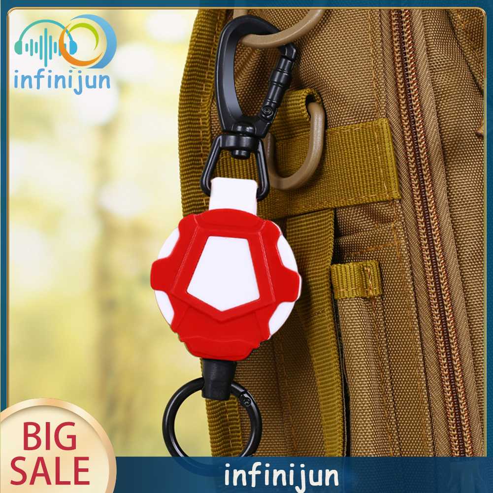 Dây Móc Chìa Khóa Co Giãn Chống Thất Lạc Có Thể Thu Gọn Tiện Dụng Giá Đỡ