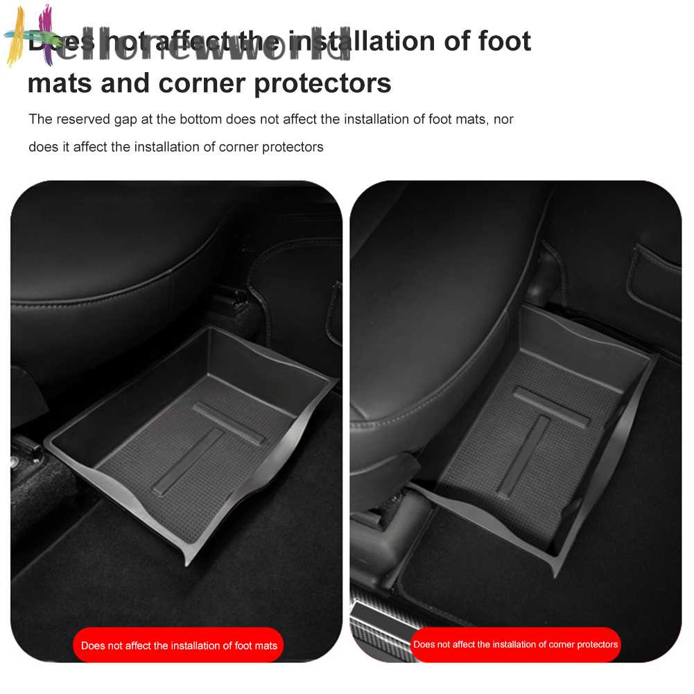 Khay Đựng Khăn Giấy Ẩn / Chìa Khóa Xe Hơi Chất Liệu TPU Tiện Dụng Cho Tesla Model